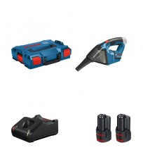 Aspirateur GAS 12V + 2 batteries 12V 3 Ah + 1 chargeur GAL 12V-40 BOSCH