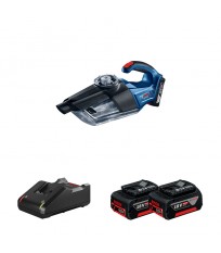 Aspirateur GAS 18V-1 + 2 batteries GBA 18V 4 Ah + 1 chargeur GAL 18V-40 BOSCH