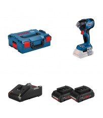 Boulonneuse GDS 18V-210 C + 2 batteries Procore 18V 4 Ah + 1 chargeur GAL 18V-40 BOSCH