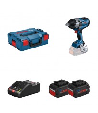 Boulonneuse GDS 18V-1050 H + 2 batteries Procore 18V 8 Ah Ah + 1 chargeur GAL 160 C BOSCH