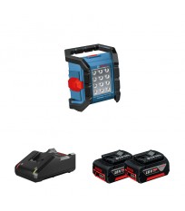 Lampe GLI 18V-1200 C + 2 batteries GBA 18V 4 Ah + 1 chargeur GAL 18V-40 BOSCH
