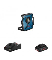 Lampe sans fil GLI 18V-4000 C + 1 batterie Procore 18V 4 Ah + 1 chargeur GAL 18V-40 BOSCH