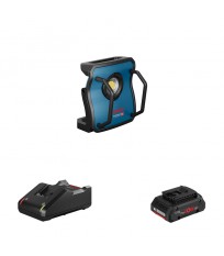 Lampe GLI 18V-10000 C + 1 batterie Procore 18V 4 Ah + 1 chargeur GAL 18V-40 BOSCH