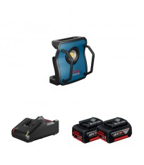 Lampe GLI 18V-10000 C + 2 batteries GBA 18V 4 Ah + 1 chargeur GAL 18V-40 BOSCH