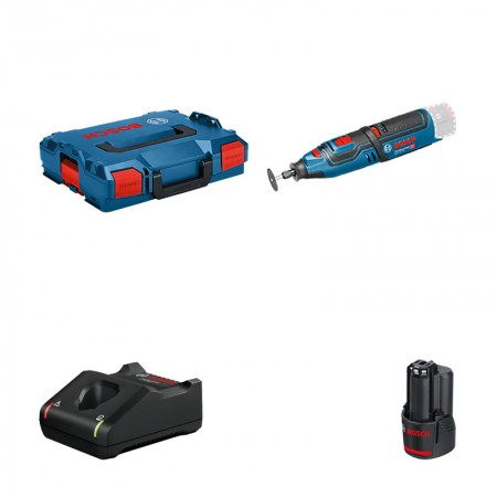 Outil rotatif GRO 12 V-35 + 1 batterie 12V 3 Ah + chargeur GAL 12V-40 BOSCH
