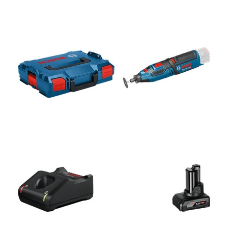 Outil rotatif GRO 12 V-35 + 1 batterie 12V 6 Ah + chargeur GAL 12V-40 BOSCH
