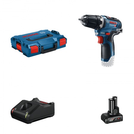 Perceuse visseuse GSR 12V-35 + 1 batterie 12V 6 Ah + chargeur GAL 12V-40 BOSCH