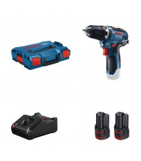 Perceuse visseuse GSR 12V-35 + 2 batteries 12V 3 Ah + chargeur GAL 12V-40 BOSCH