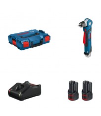 Perceuse d’angle GWB 12V-10 Click & Go + 2 batteries 12V 3 Ah + chargeur GAL 12V-40 BOSCH