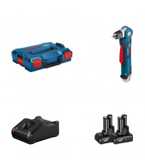Perceuse d’angle GWB 12V-10 Click & Go + 2 batteries 12V 6 Ah + chargeur GAL 12V-40 BOSCH