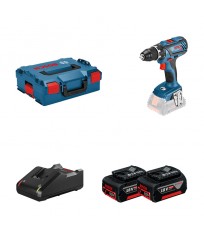 Perceuse-visseuse GSR 18V-28 + 2 batteries GBA 18V 4 Ah + 1 chargeur GAL 18V-40 BOSCH