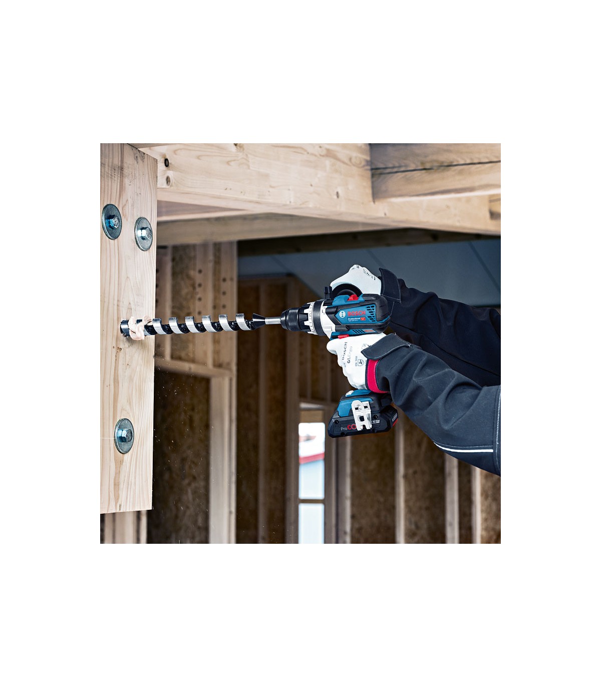 Perceuse-visseuse GSR 18 V-110 C + 2 batteries Procore 18V 4 Ah + 1 chargeur GAL 18V-40 BOSCH