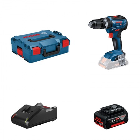 Perceuse-visseuse GSB 18V-55 + 1 batterie GBA 18V 4 Ah + 1 chargeur GAL 18V-40 BOSCH