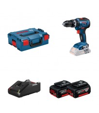 Perceuse-visseuse GSB 18V-55 + 2 batteries GBA 18V 4 Ah + 1 chargeur GAL 18V-40 BOSCH