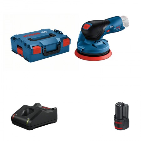Ponceuse excentrique Ø125 mm GEX 12V-125 + 1 batterie 12V 3 Ah + chargeur GAL 12V-20 BOSCH