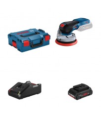 Ponceuse excentrique Ø125 mm GEX 18V-125 + 1 batterie Procore 18V 4 Ah + 1 chargeur GAL 18V-40 BOSCH