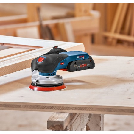 Ponceuse excentrique Ø125 mm GEX 18V-125 + 1 batterie Procore 18V 4 Ah + 1 chargeur GAL 18V-40 BOSCH