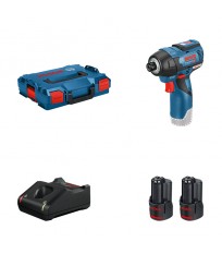 Visseuse à chocs GDR 12V-110 + 2 batteries 12V 3 Ah + chargeur GAL 12V-20 BOSCH