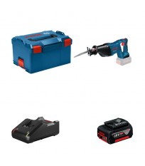 Scie sabre GSA 18 V-LI + 1 batterie GBA 18V 4 Ah + 1 chargeur GAL 18V-40 BOSCH