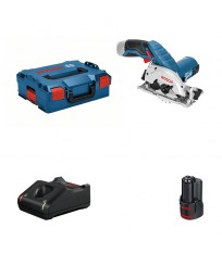 Scie circulaire Ø85 mm GKS 12V-26 + 1 batterie 12V 3 Ah + 1 chargeur GAL 12V-40 BOSCH