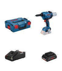 Riveteuse GRG 18V-16 C + 1 batterie Procore 18V 4 Ah + 1 chargeur GAL 18V-40 BOSCH