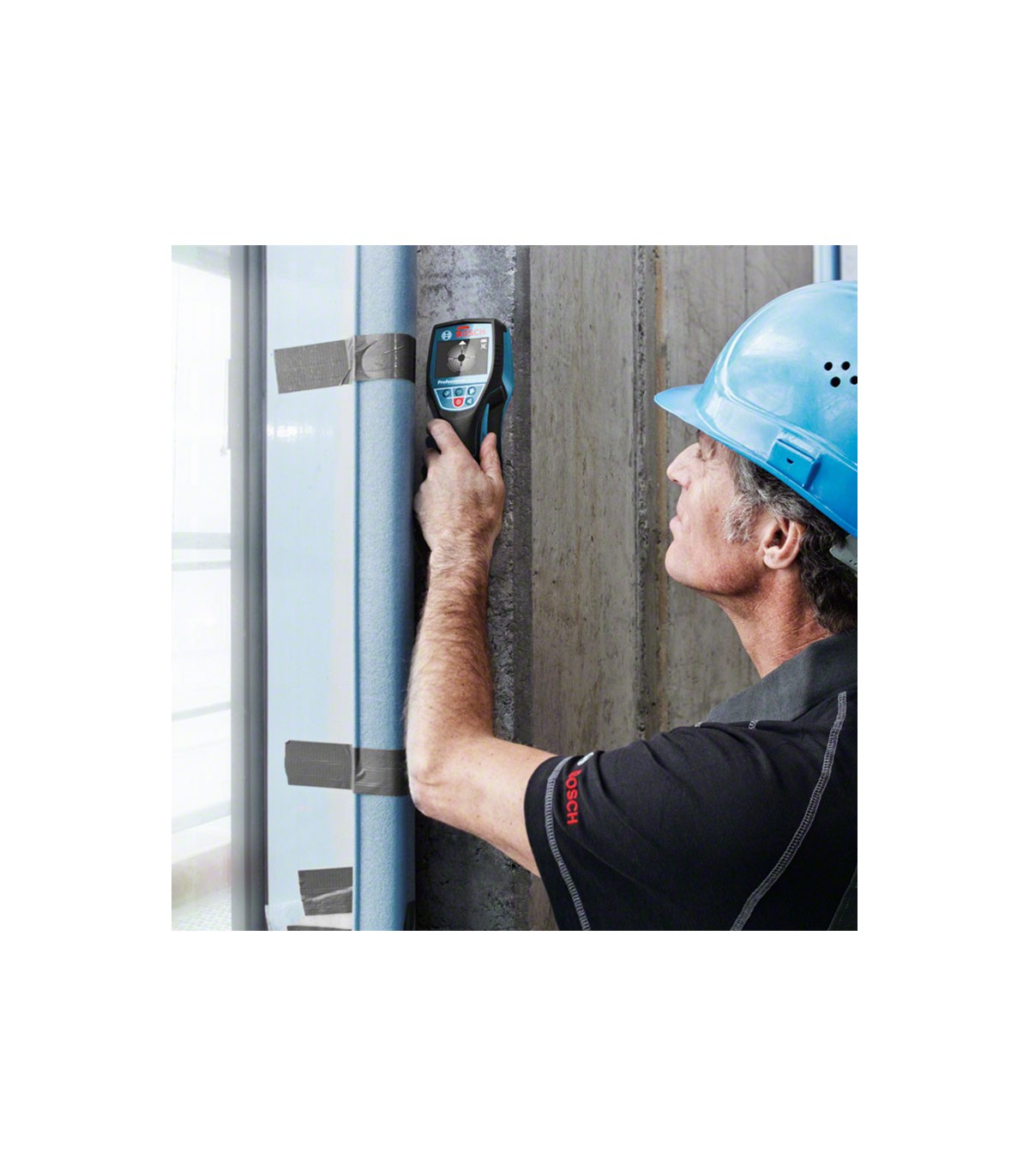 Détecteur mural D-tect 120 + 1 batterie 12V 3 Ah + 1 chargeur GAL 12V-40 BOSCH