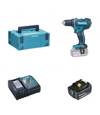Perceuse-visseuse 18V DDF482ZJ + 1 batterie BL1850B 18V 5 Ah + 1 chargeur rapide DC18RC MAKITA