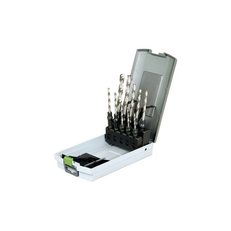 Coffret de forets hélicoïdaux HSS D3-10 CE/10 FESTOOL