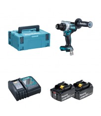 Perceuse-visseuse DDF486ZJ + 2 batteries BL1860B 18V 6 Ah + 1 chargeur rapide DC18RC MAKITA