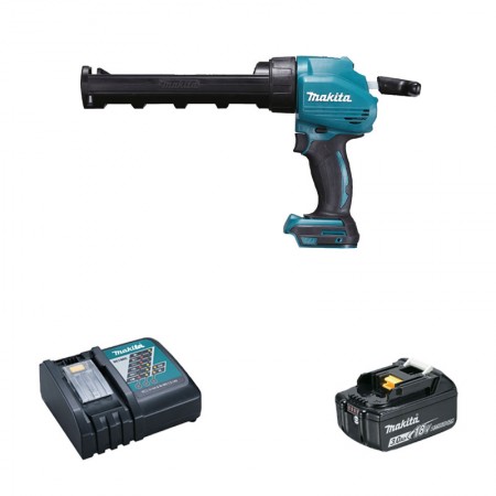 Pistolet à mastic 18V  DCG180Z + 1 batterie BL1830B 18V 3 Ah + 1 chargeur rapide DC18RC MAKITA