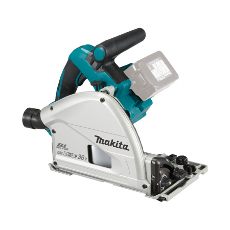 Scie circulaire plongeante Ø165 mm 2 x 18V DSP600ZJ MAKITA