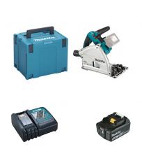 Scie circulaire plongeante Ø165 mm 2 x 18V DSP600ZJ MAKITA