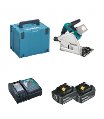 Scie circulaire plongeante Ø165 mm 2 x 18V DSP600ZJ MAKITA