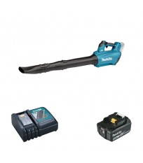 Souffleur 18V DUB184Z + 1 batterie BL1850B 18V 5 Ah + 1 chargeur rapide DC18RC MAKITA