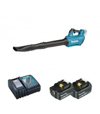Souffleur 18V DUB184Z + 2 batteries BL1850B 18V 5 Ah + 1 chargeur rapide DC18RC MAKITA