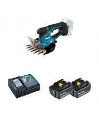 Taille-herbe 18V DUM604ZX + 2 batteries BL1850B 18V 5 Ah + 1 chargeur rapide DC18RC MAKITA