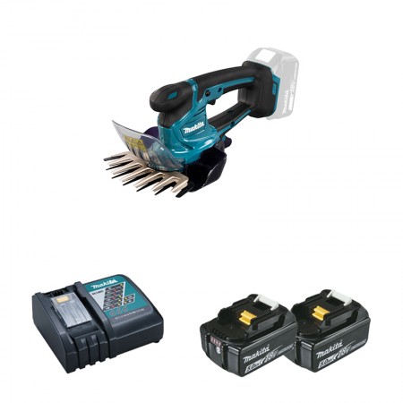 Taille-herbe 18V DUM604ZX + 2 batteries BL1850B 18V 5 Ah + 1 chargeur rapide DC18RC MAKITA