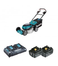 Tondeuse auto-tractée 36 V DLM532Z 2bat 5Ah - MAKITA