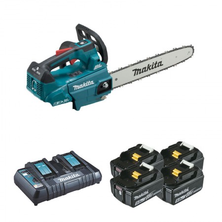Tronçonneuse d'élagage 36 V DUC356Z 4bat 5Ah MAKITA