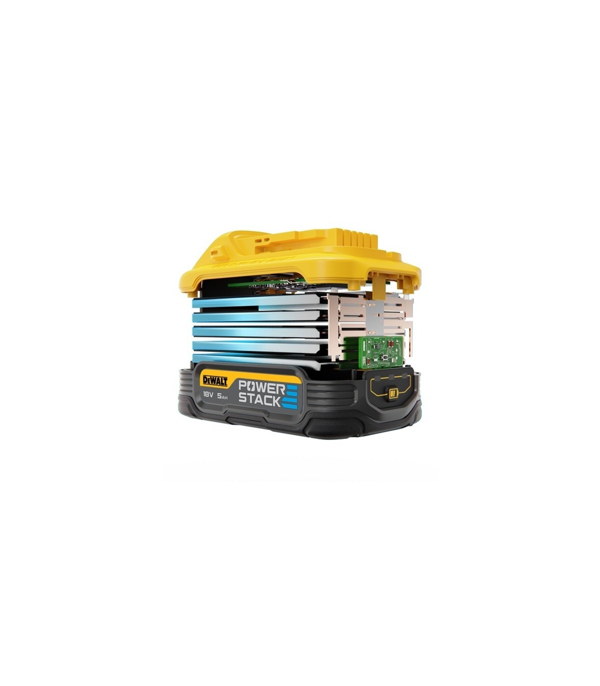 Batterie 18V 5Ah POWERSTACK DEWALT : Ref. DCBP518-XJ