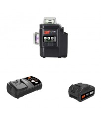 Laser vert  L18 18V + 1 batterie 18V 5 Ah + chargeur rapide SPIT