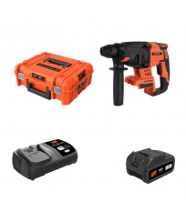 Perforateur piqueur D18 SDS Plus 18V + 1 batterie 18V 5 Ah + chargeur rapide SPIT