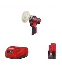 Ponceuse polisseuse 12V M12 BPS-0 + 1 Batterie 12V 2 Ah + 1 Chargeur C12C MILWAUKEE