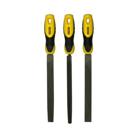 Lot de 3 limes Mi-douces STANLEY