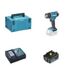 Décapeur thermique 18V DHG181ZJ + 1 batterie BL1850B 18V 5 Ah + 1 chargeur rapide DC18RC MAKITA