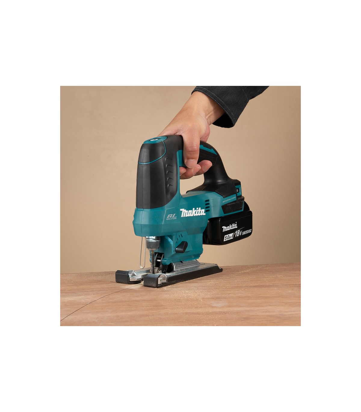 Makita DJV184ZJ Scie sauteuse sans fil 18V Brushless + Coffret