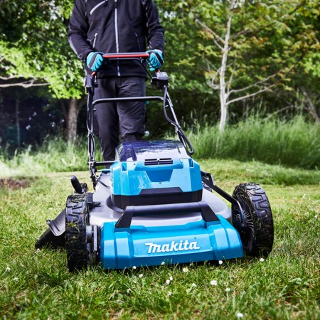 Tondeuse auto-tractée 36 V DLM532PT4 4bat 5Ah - MAKITA