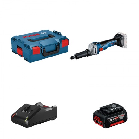 Meuleuse GGS 18V-10 SLC + 1 batterie GBA 18V 4 Ah + 1 chargeur GAL 18V-40 BOSCH