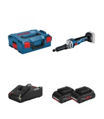 Meuleuse GGS 18V-10 SLC + 2 batteries Procore 18V 4 Ah + 1 chargeur GAL 18V-40 BOSCH