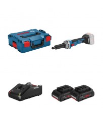 Meuleuse GGS 18V-23 LC + 2 batteries Procore 18V 4 Ah + 1 chargeur GAL 18V-40 BOSCH